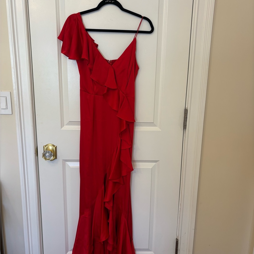 Jill Stuart Evening Red Dress Size: 2